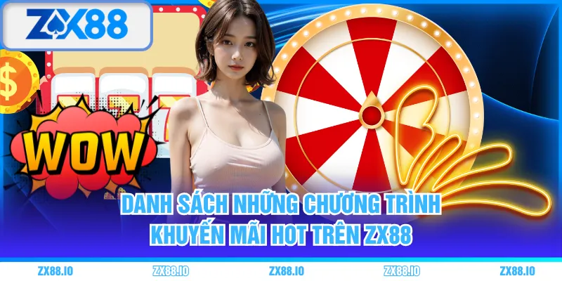 Danh sách những chương trình khuyến mãi hot trên ZX88