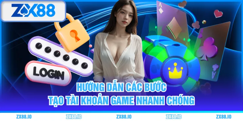 Hướng dẫn các bước tạo tài khoản game nhanh chóng